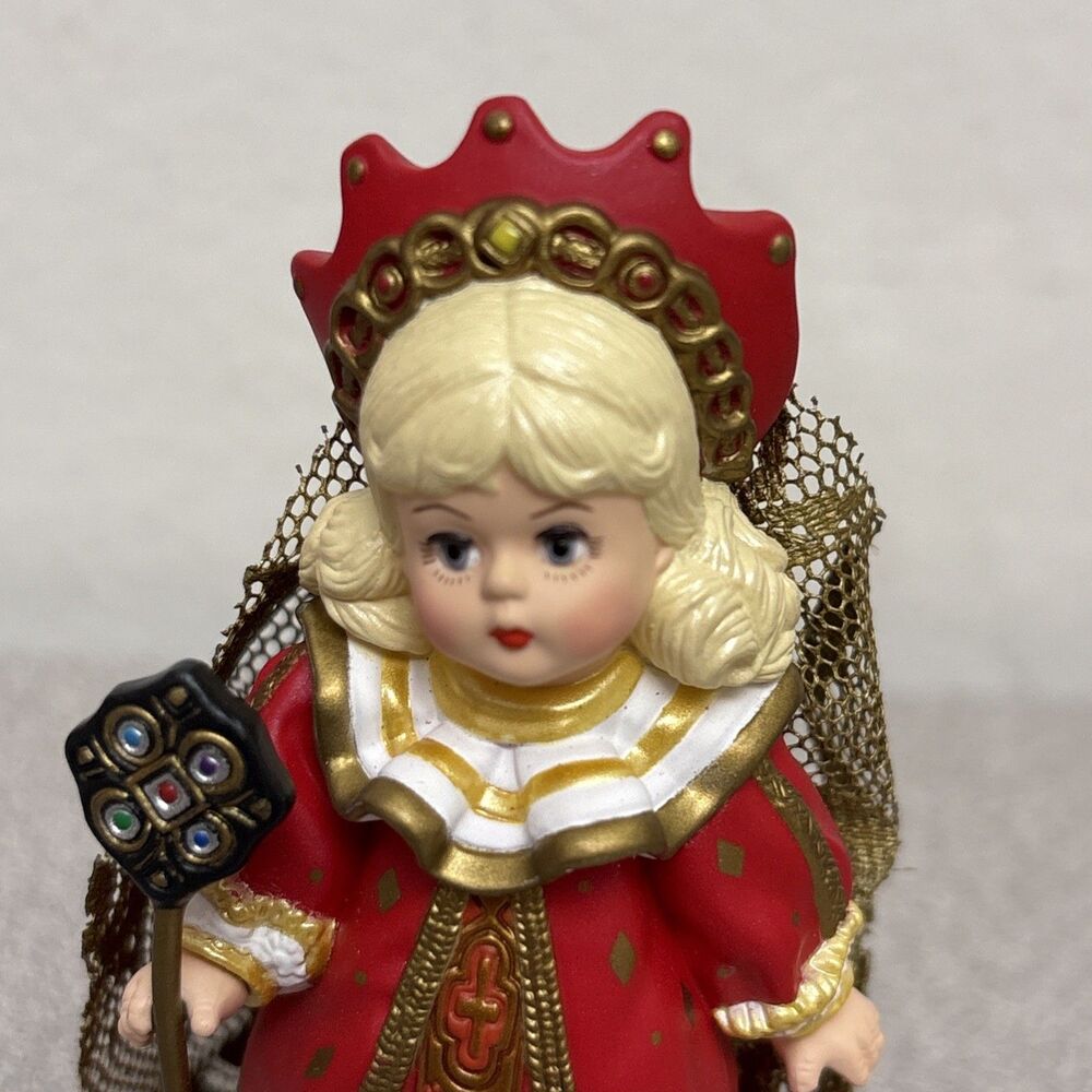 Hallmark Keepsake Madame Alexander Ornaments Lot, Red Queen And Christmas Holly - Picture 7 of 12